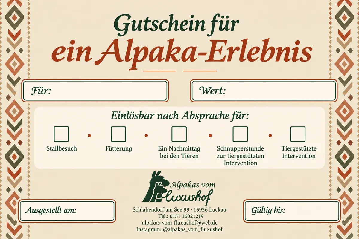 Gutscheinmotiv Boho